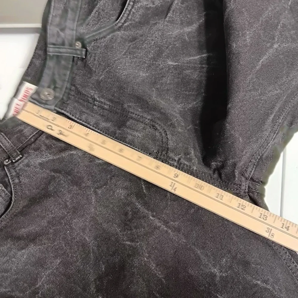 Rebel Minds Jeans Mens 36x32 Black Wash Relaxed Straight Denim‎ Pants Casual